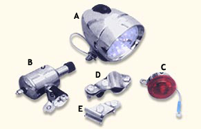 Dynamo Lighting Set